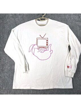 Official Harry Styles Love On Tour 2022 Bunny TV LS Tee Shirt Men's XL